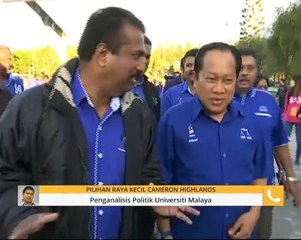 Penganalisis: Pilihan raya kecil Cameron Highlands