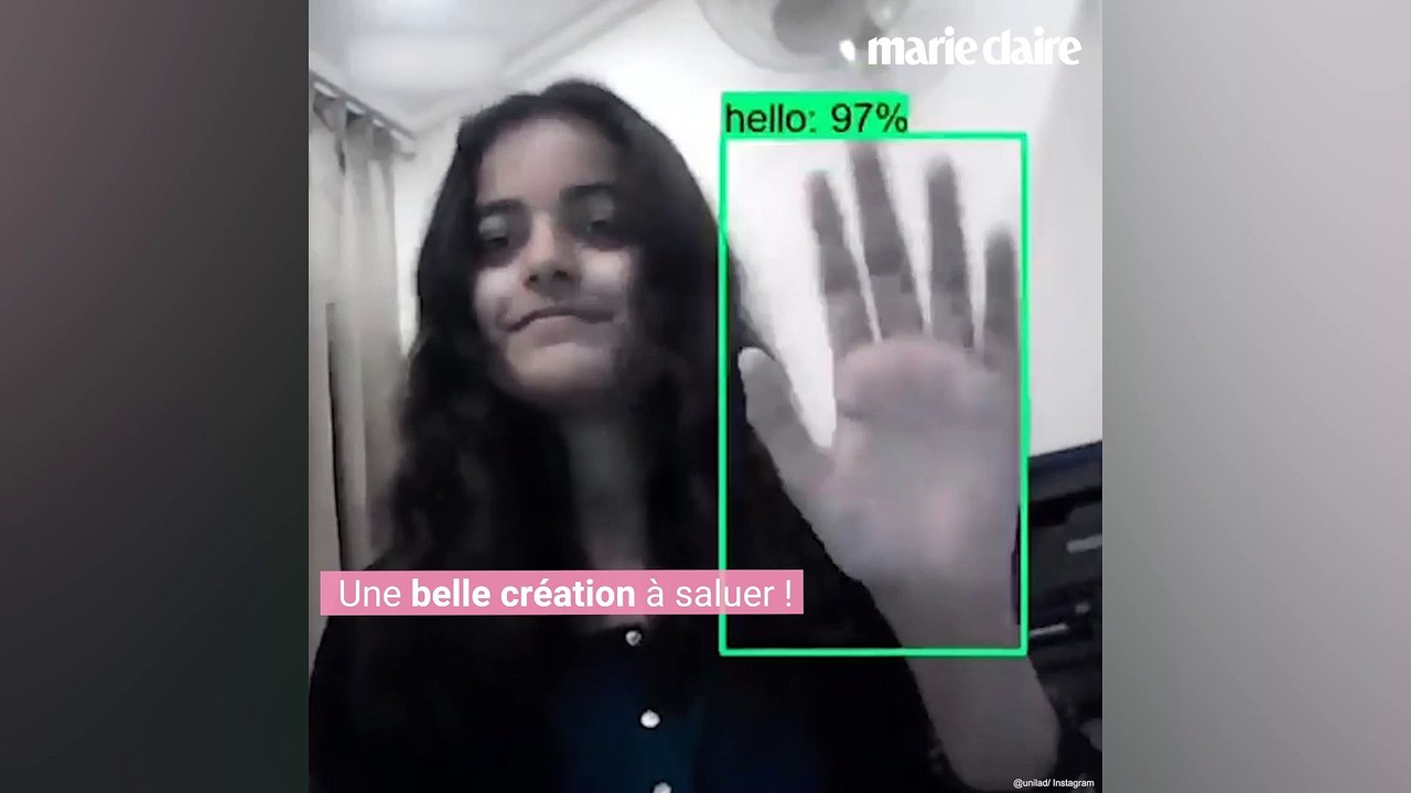 Une étudiante de 20 ans créé un logiciel qui traduit en direct la langue des signes américaine en anglais