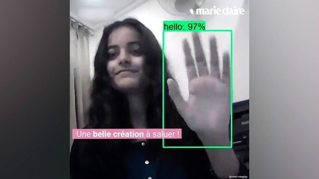 Une étudiante de 20 ans créé un logiciel qui traduit en direct la langue des signes américaine en anglais