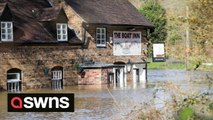 Flooding villages in Shropshire and Worcester are facing conditions described as a danger to life