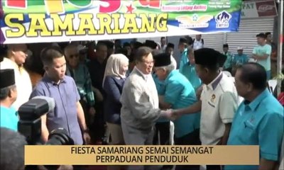 AWANI - Sarawak: Fiesta Samariang semai semangat perpaduan penduduk
