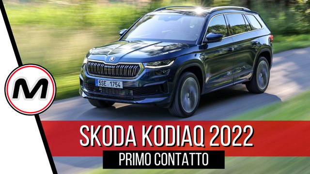 SKODA KODIAQ 2022 | Si rifà il look con motori benzina e diesel, anche 4x4 e automatico