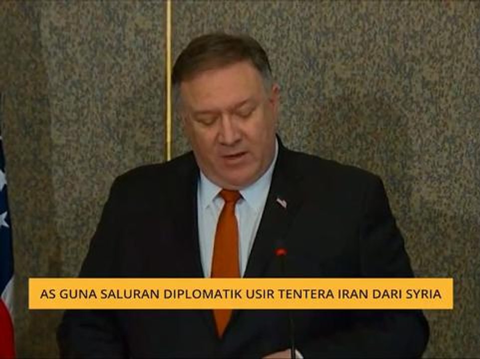 Amerika Syarikat guna saluran diplomatik usir tentera Iran dari Syria