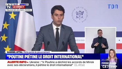 "Nous ne reculerons devant aucune sanction pour dissuader la Russie" d'une offensive en Ukraine