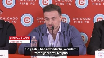 Shaqiri 'proud' to have worked with Klopp