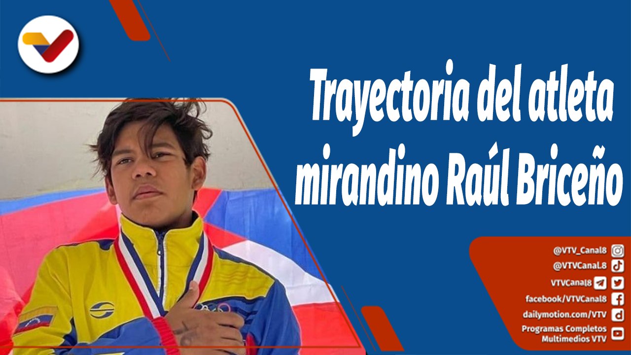 Deportes VTV | Conoce la trayectoria del mirandino Raúl Briceño, multimedallista de los Juegos Nacionales