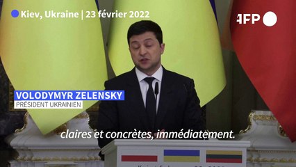 L'Ukraine réclame des "garanties de sécurité" de l'Occident et de Moscou