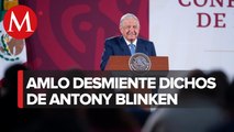 Creo que está mal informado: AMLO a Blinken sobre asesinato de periodistas en México