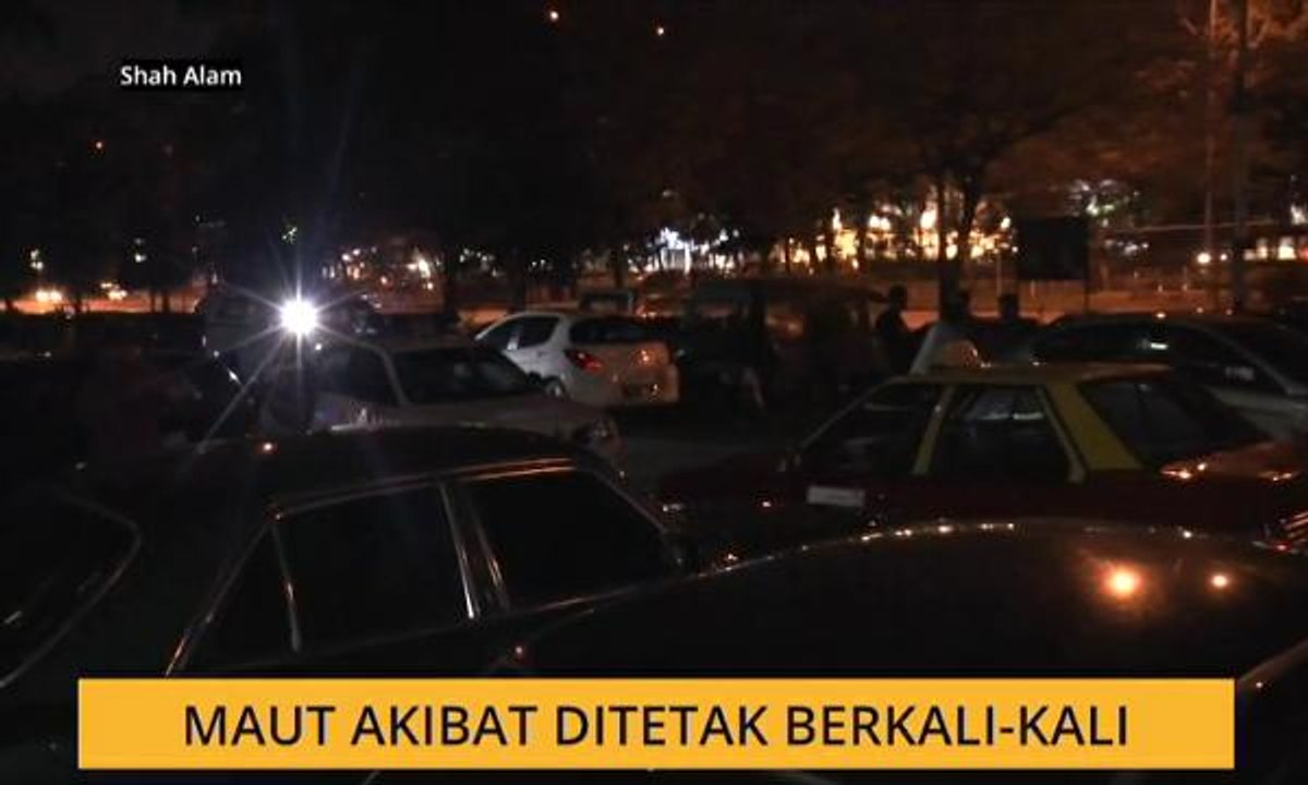 Maut akibat ditetak berkali-kali