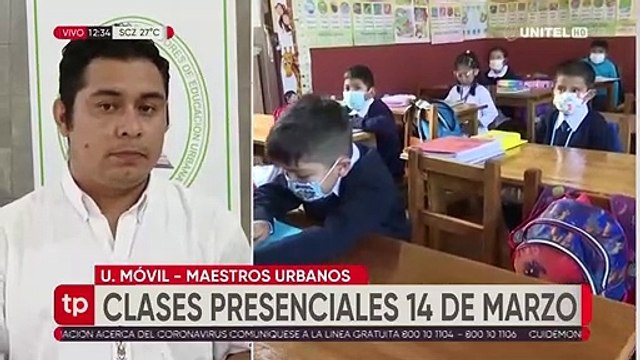 Maestros piden a la Alcaldía cruceña cumplir con insumos para garantizar retorno presencial a clases