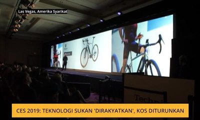 CES 2019: Teknologi sukan 'dirakyatkan', kos diturunkan
