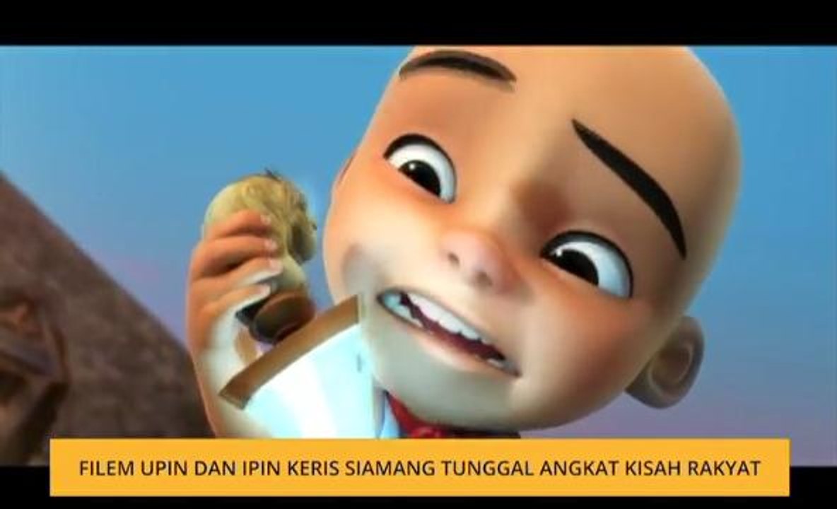 Filem Upin dan Ipin Keris Siamang Tunggal angkat kisah rakyat
