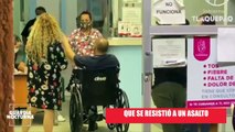 Tras resistirse al robo de su vehículo, un hombre fue baleado en el estacionamiento de un Bodega Aurrera