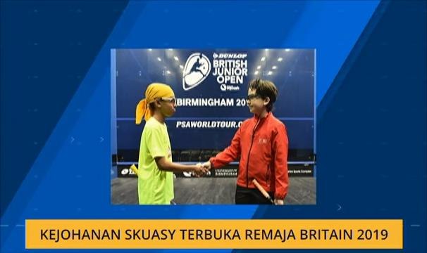 Kejohanan Skuasy Terbuka Remaja Britain 2019