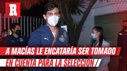 José Juan Macías no pierde la esperanza para ir a Qatar 2022