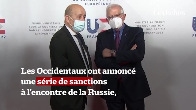 Ukraine : les Occidentaux adoptent une série de sanctions contre la Russie
