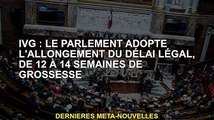Avortement : le Parlement approuve l'extension du délai légal de 12 à 14 semaines de grossesse