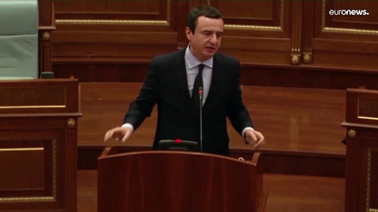 Kosovo: Blau-gelbe Unterstützung für die Ukraine