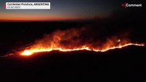 Argentine : dans la province de Corrientes, les pompiers luttent toujours contre les incendies