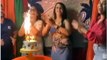 Cachorro derruba bolo de aniversário durante parabéns em festa, em Recife