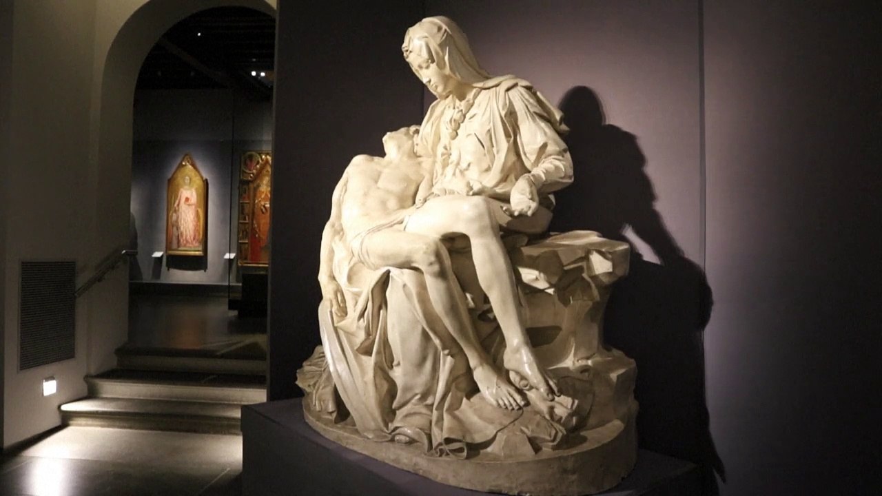 As três 'Pietà' de Michelangelo reunidas