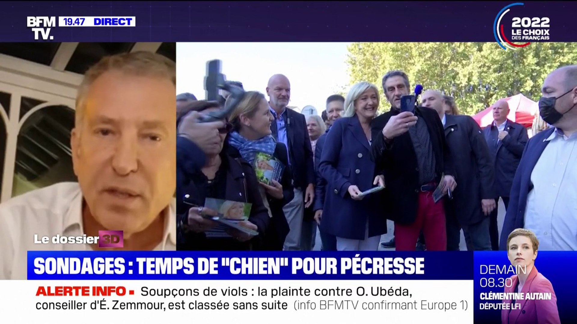 Présidentielle 2022: selon le porte-parole du RN, il manque "une bonne  cinquantaine" de parrainages à Marine Le Pen - Vidéo Dailymotion