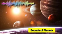 Sound of our solar system planets | Sound of planets | Planet Sounds | CosmoPedia Hindi