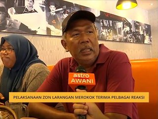 Pelaksanaan zon larangan merokok terima pelbagai reaksi