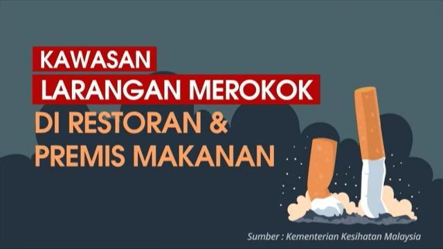 Kawasan larangan merokok di restoran & premis makanan