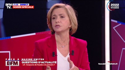 Valérie Pécresse sur les soupçons de fraude à la primaire LR: "Moi, j'ai toujours respecté les règles"