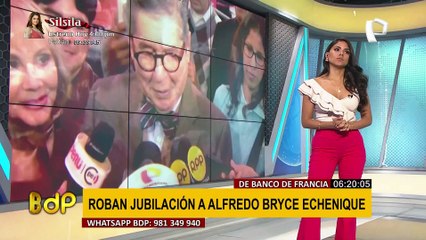Escritor peruano sin jubilación: Alfredo Bryce sigue sin solucionar robo tras 5 años de espera