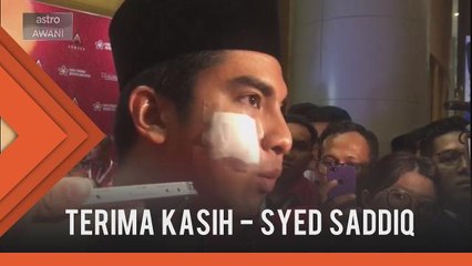 Terima kasih kerana beri peluang kepada Armada - Syed Saddiq