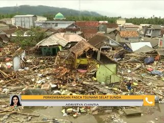 Perkembangan pasca Tsunami Selat Sunda