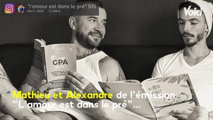 Voici - Mathieu et Alexandre (L'amour est dans le pré) : ce coup de gueule contre un message homophobe