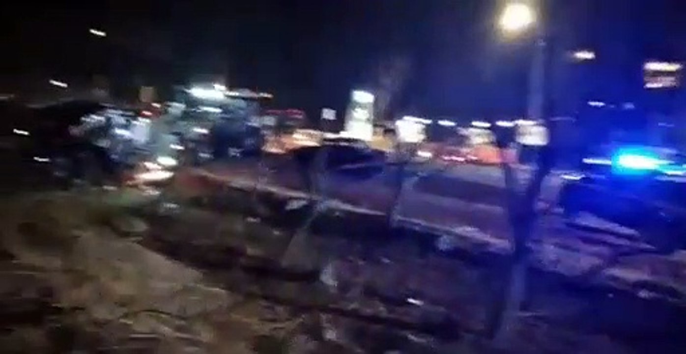 Salida de camino de camioneta