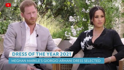 Meghan Markle's Armani Dress Worn for Oprah Interview Named Fashion Museum's Dress of the Year