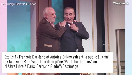 François Berléand et Antoine Duléry bien entourés pour leur nouvelle pièce, fêtée comme il se doit
