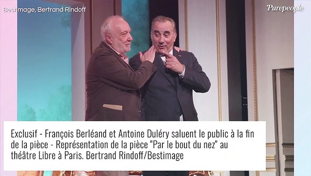 François Berléand et Antoine Duléry bien entourés pour leur nouvelle pièce, fêtée comme il se doit