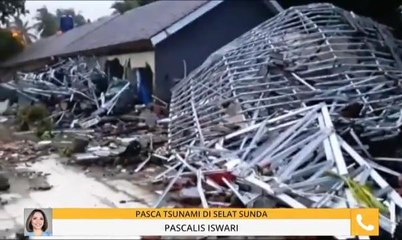 Pasca tsunami di Selat Sunda