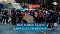 OPS alerta por 70% de incremento de contagios de Covid-19 en México durante la última semana