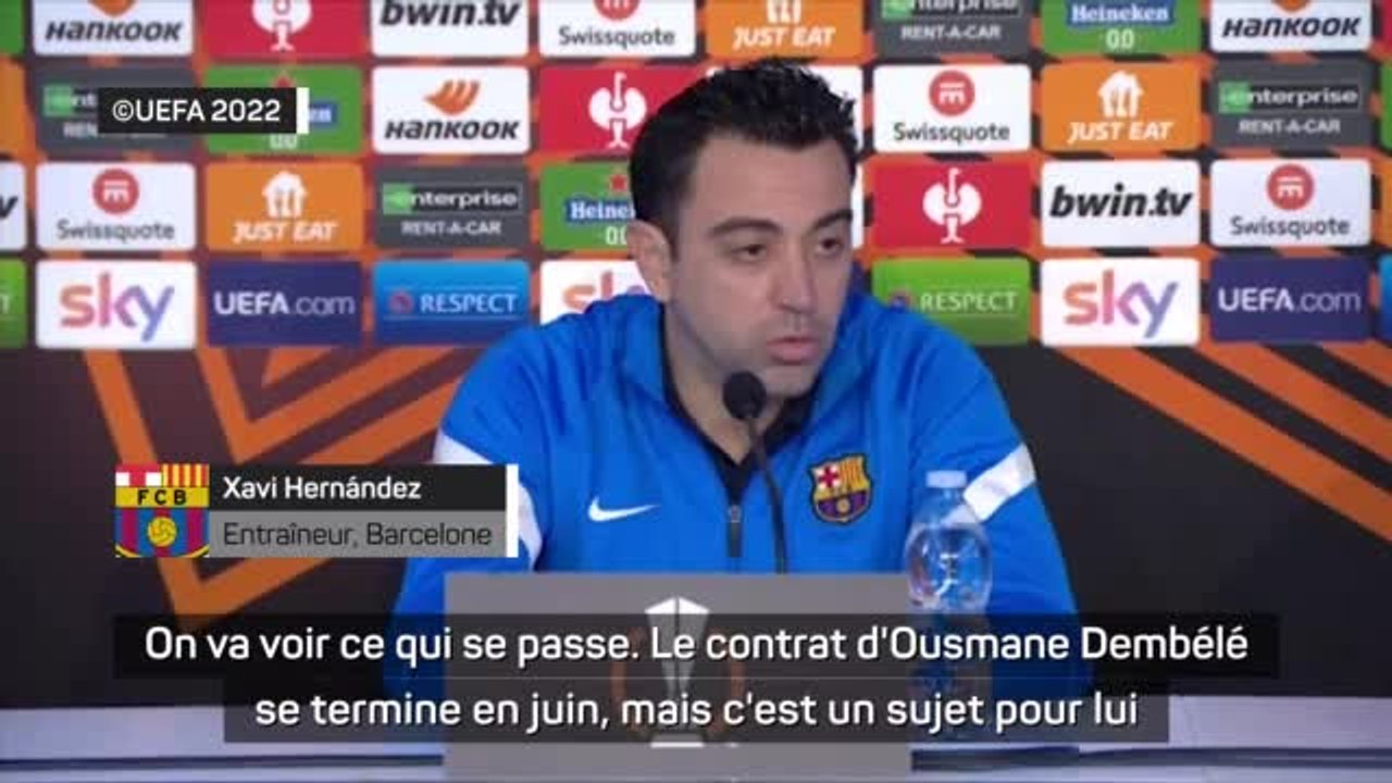 Transferts - Xavi sur Dembélé : "On verra ce qui se passe en juin"