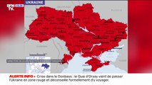 Le Quai d'Orsay vient de passer l'Ukraine en rouge et invite les ressortissants français à quitter le pays 
