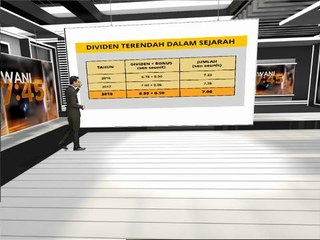 Dividen terendah dalam sejarah