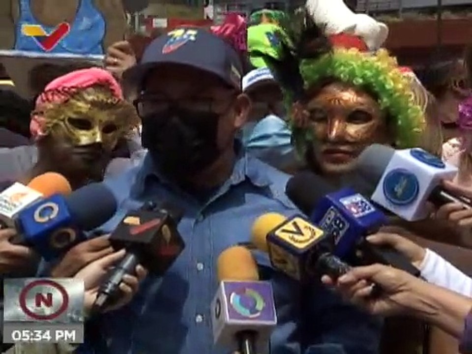 Alcaldía de Caracas organizará actividades recreativas y musicales durante los Carnavales Bioseguros