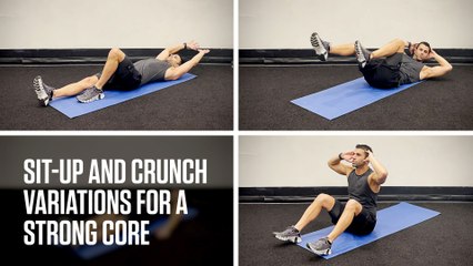 Sit-Up and Crunch Variations for a Strong Core