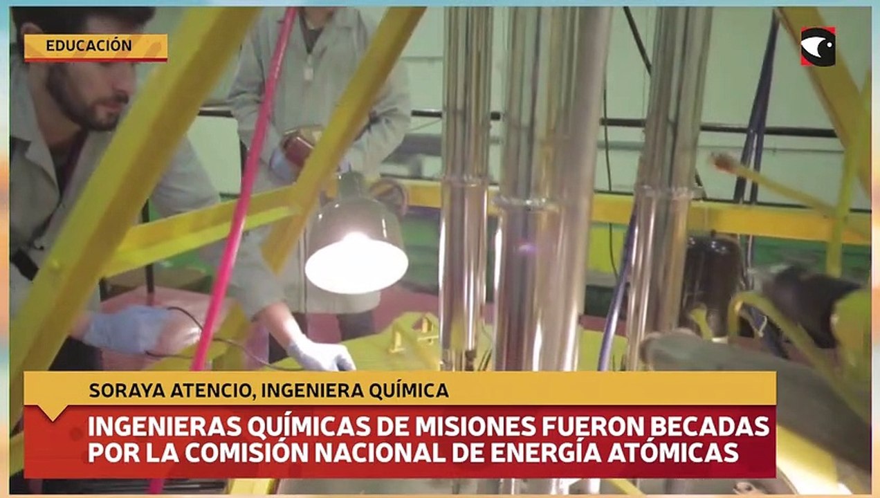 ingenieras químicas de misiones fueron becadas por la comisión nacional de energía atómicas