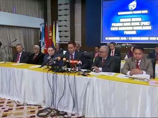 Sidang Media Pengerusi SPR mengenai PRK Cameron Highlands