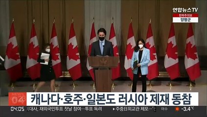 캐나다·호주·일본도 러시아 제재 동참