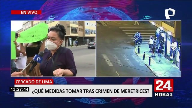 Cercado de Lima: Meretrices exigen justicia ante presencia de mafias en el jirón Zepita