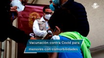 Ssa abre preregistro para vacunación contra Covid a menores de 12 a 14 años con comorbilidades